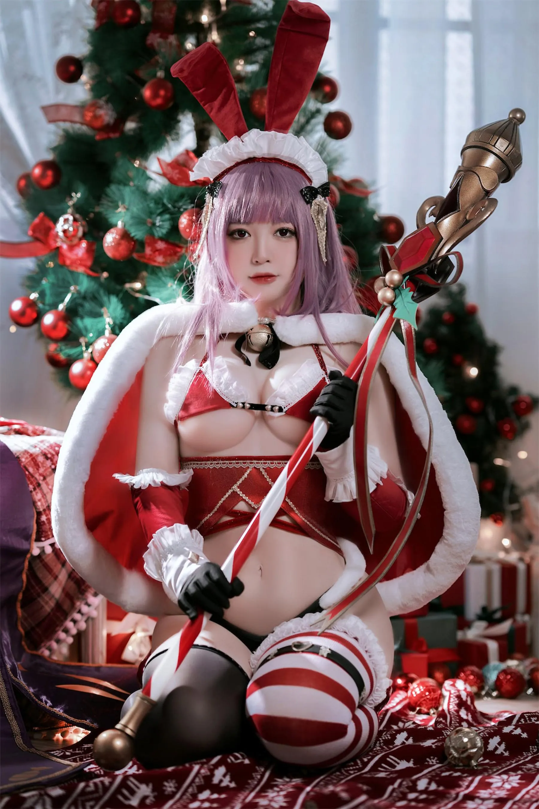 半半子 – NO.63 Christmas Bunny Aike [41P]插图8
